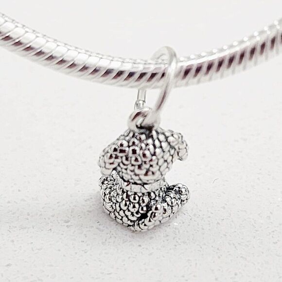 Pandora Poodle Charm Dogs Puppy Charm - Picture 3 of 6